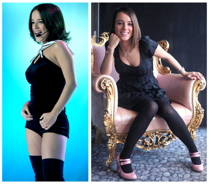 Ализе (Alizee) одной из самых популярных французских певиц в России 2000-х
