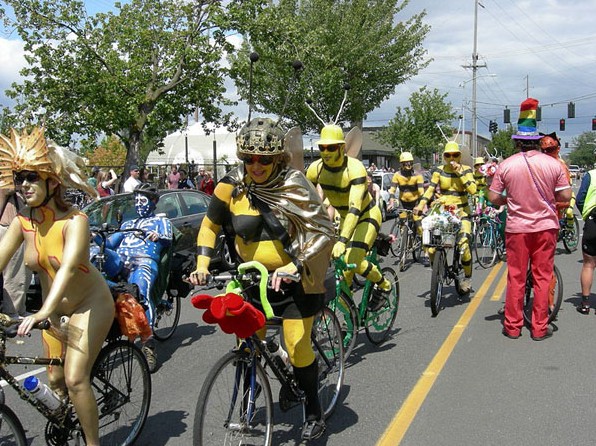 Вело-боди-арт