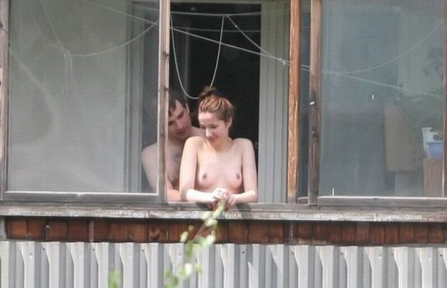 Фото: На балконе