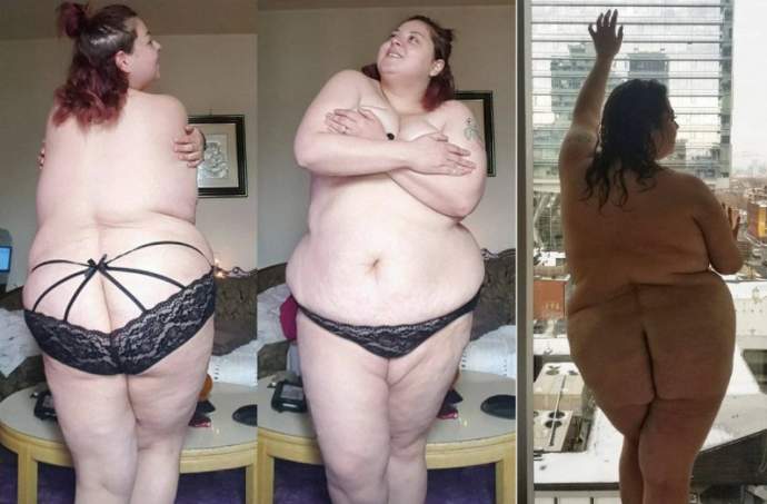 Фото: Большая девушка красотка выкладывает откровенные снимки в Instagram