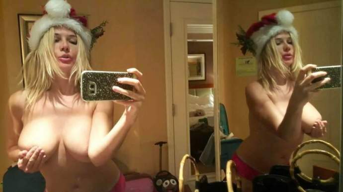 Фото: Нади Волянова поздравила с Рождеством и Новеньким годом