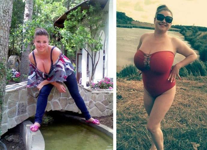 Фото: Самая крупная грудь Украины 11 размера