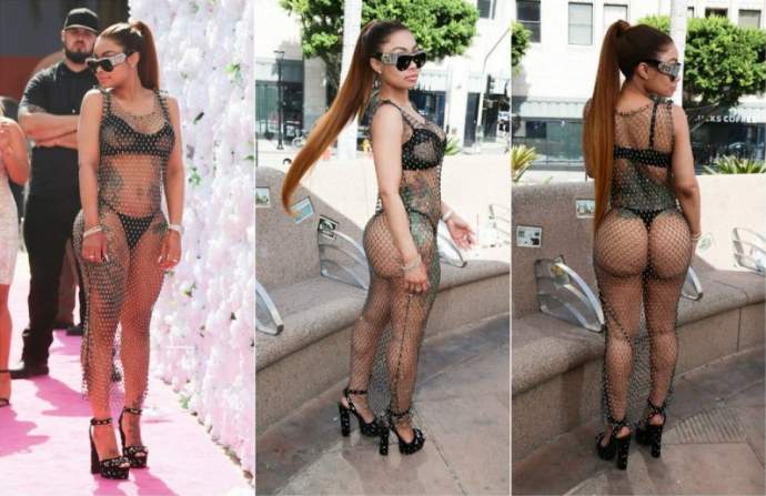 Фото: стриптизерша и предприниматель Блэк Чайна в очень сексуальном наряде