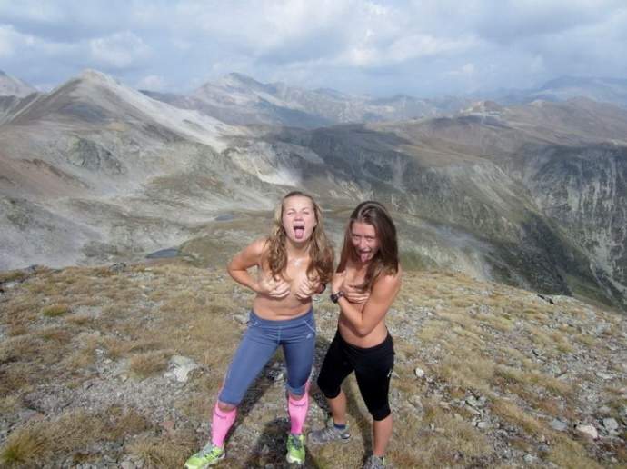 Фото: в походе