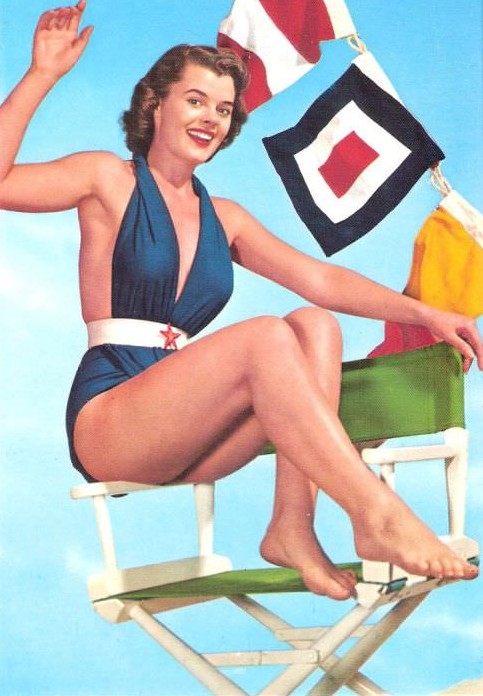 Смотреть фото: Купальники в 40-50х годах