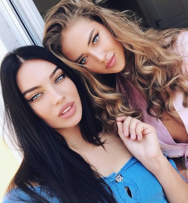 Брюнетки блондинки шатенки цвет волос