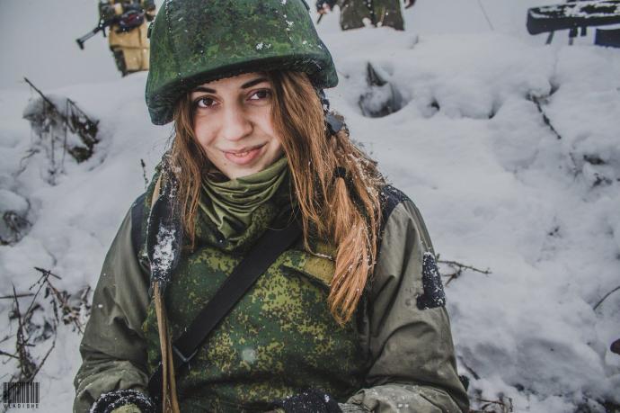 Девушки ополченки