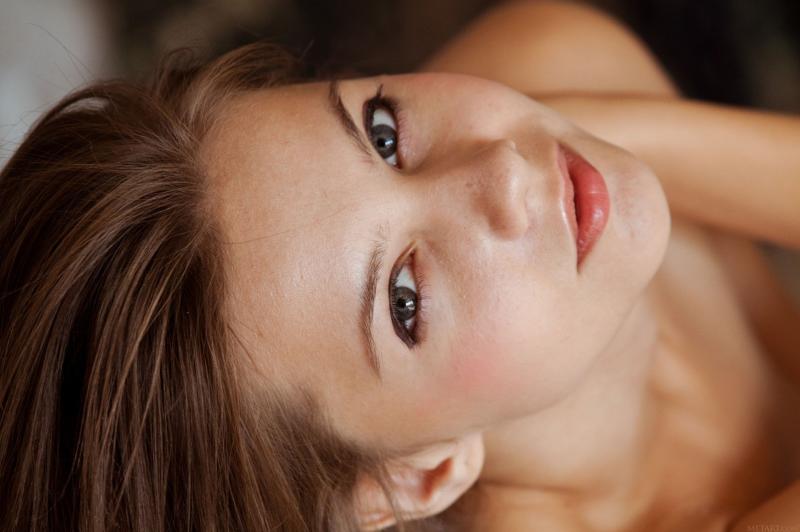 Счастливое лицо женщины