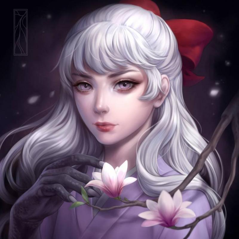 Беловолосые девушки