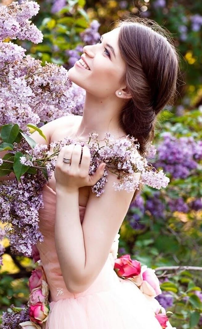 Дамы в лиловом