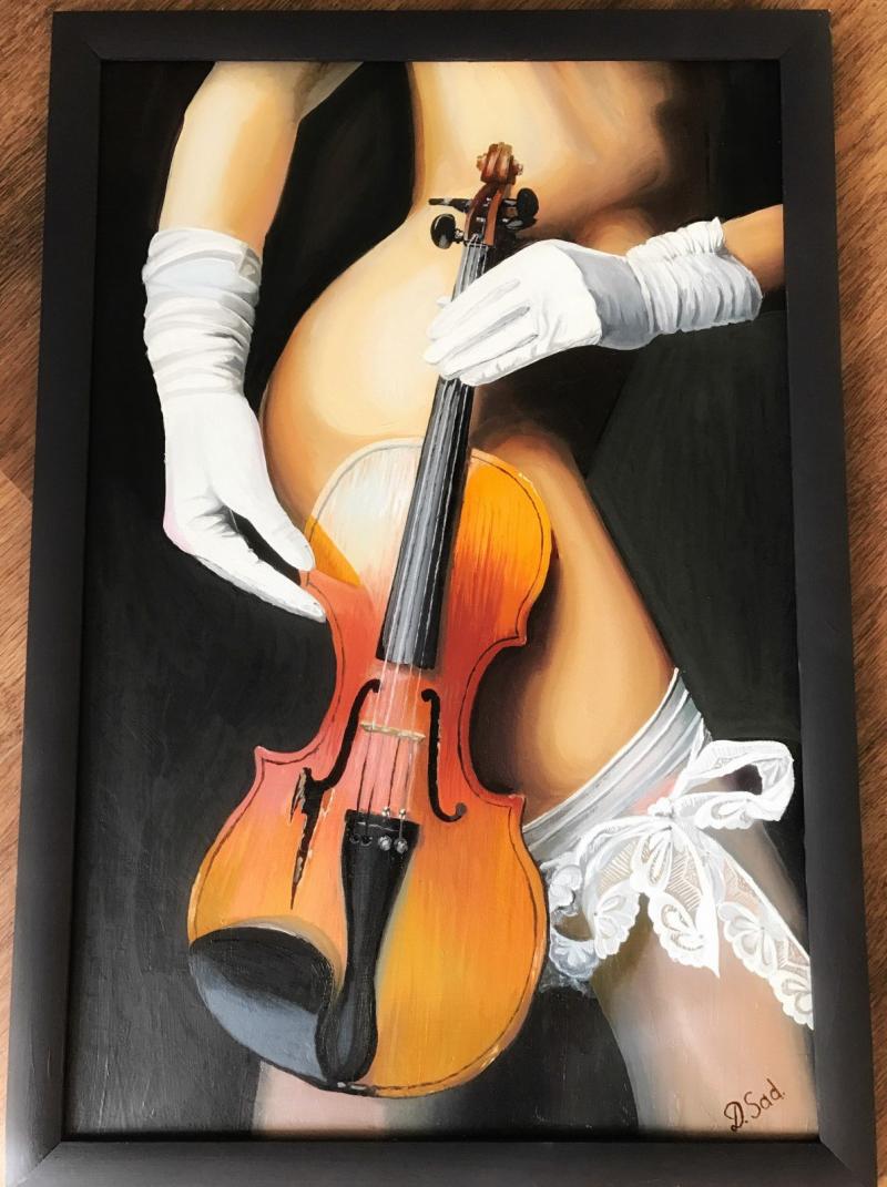 Девушки со скрипкой ( 38 фото )