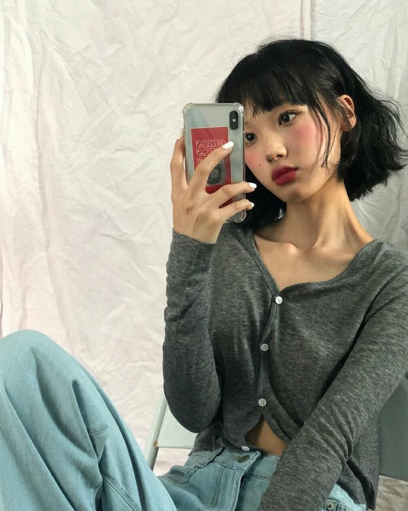 Корейские девушки с короткими волосами