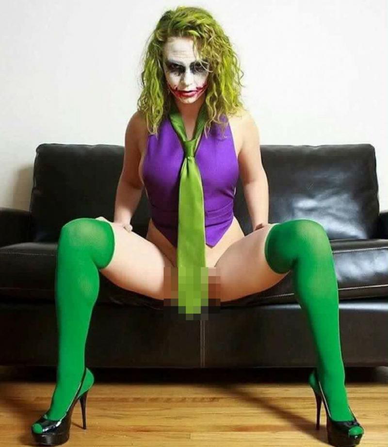 Косплей девушки - Джокер