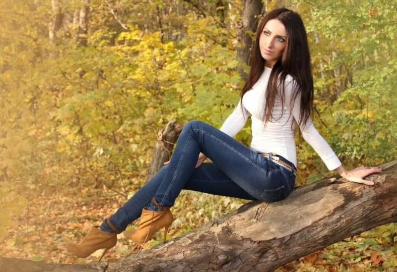 Тёлки в джинсах