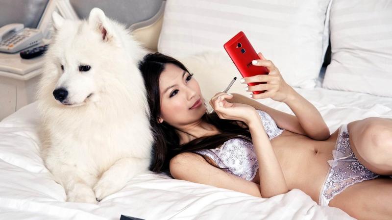 Девочки животные