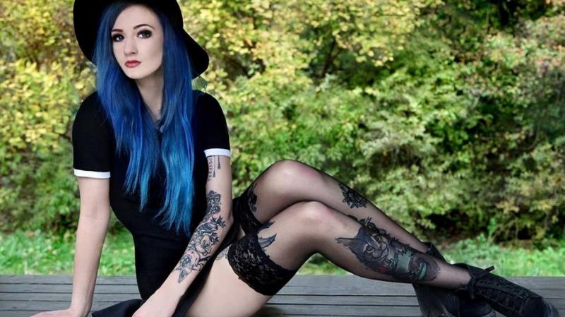 Девушки неформалки