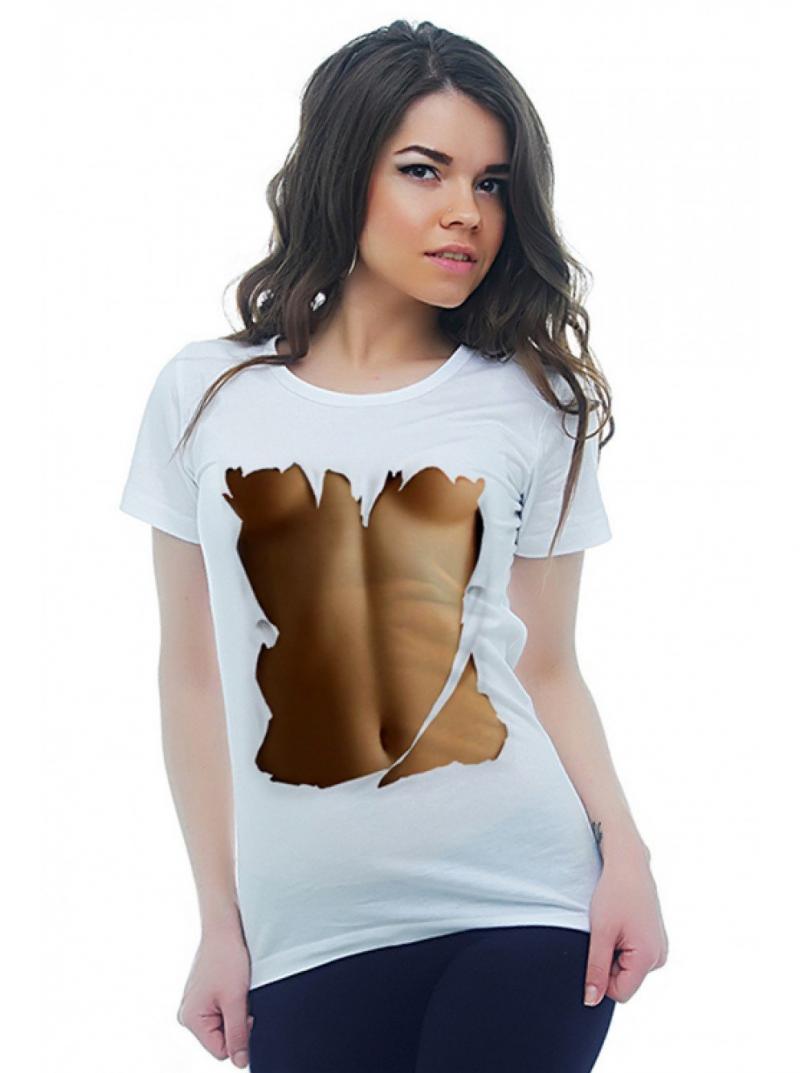 Фасоны женских футболок ( 32 фото )