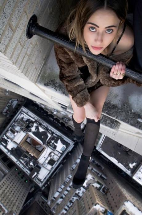 Фото: «Красотка и Нью-Йорк» - зрелищный фотосет на крышах небоскребов