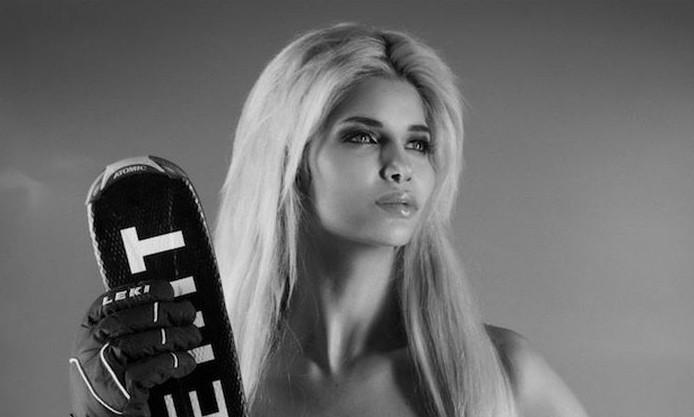 Фото: Микаела Шефер и ее откровенная фотосессия с лыжами