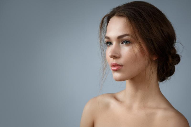 Красивое лицо без макияжа