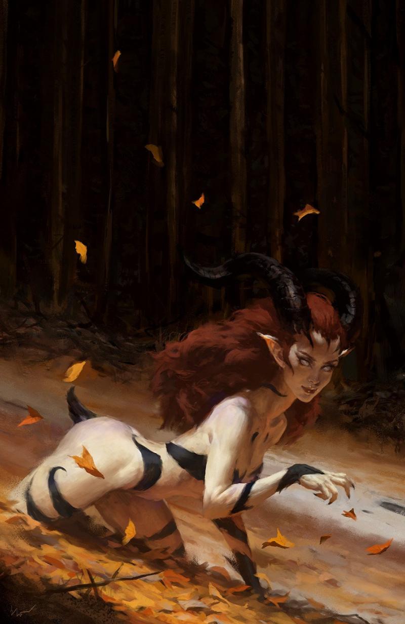 Красивые мифические существа девушки