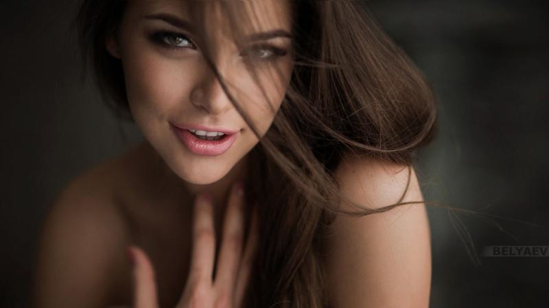 Лицо модели