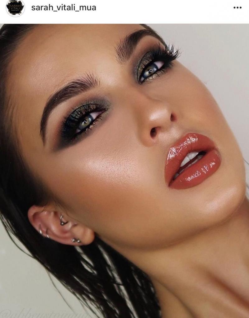 Макияж для брюнеток