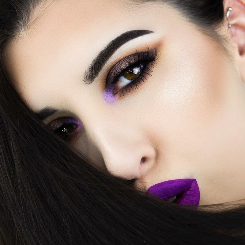 Макияж для кареглазых брюнеток