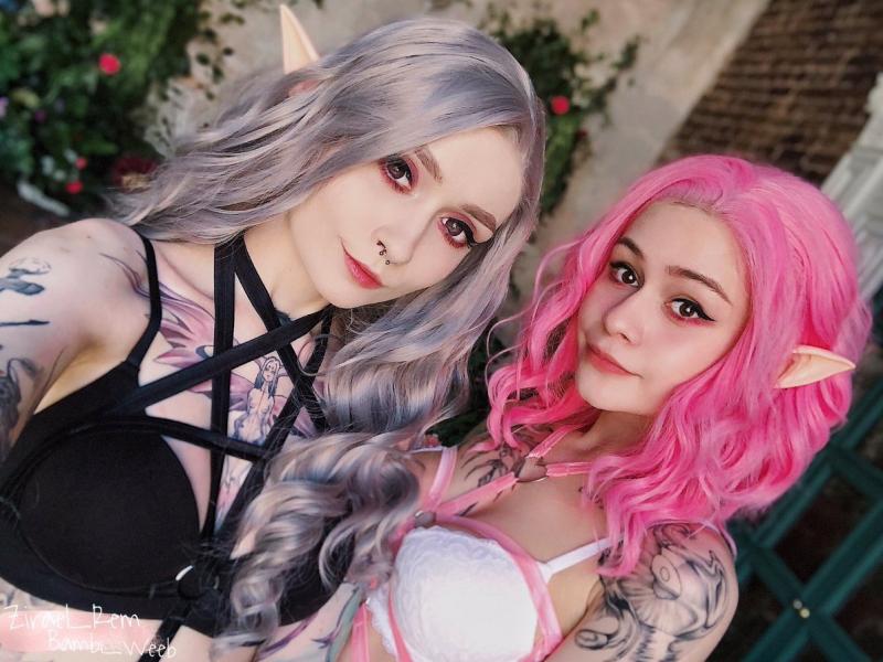 Неформальная внешность девушки