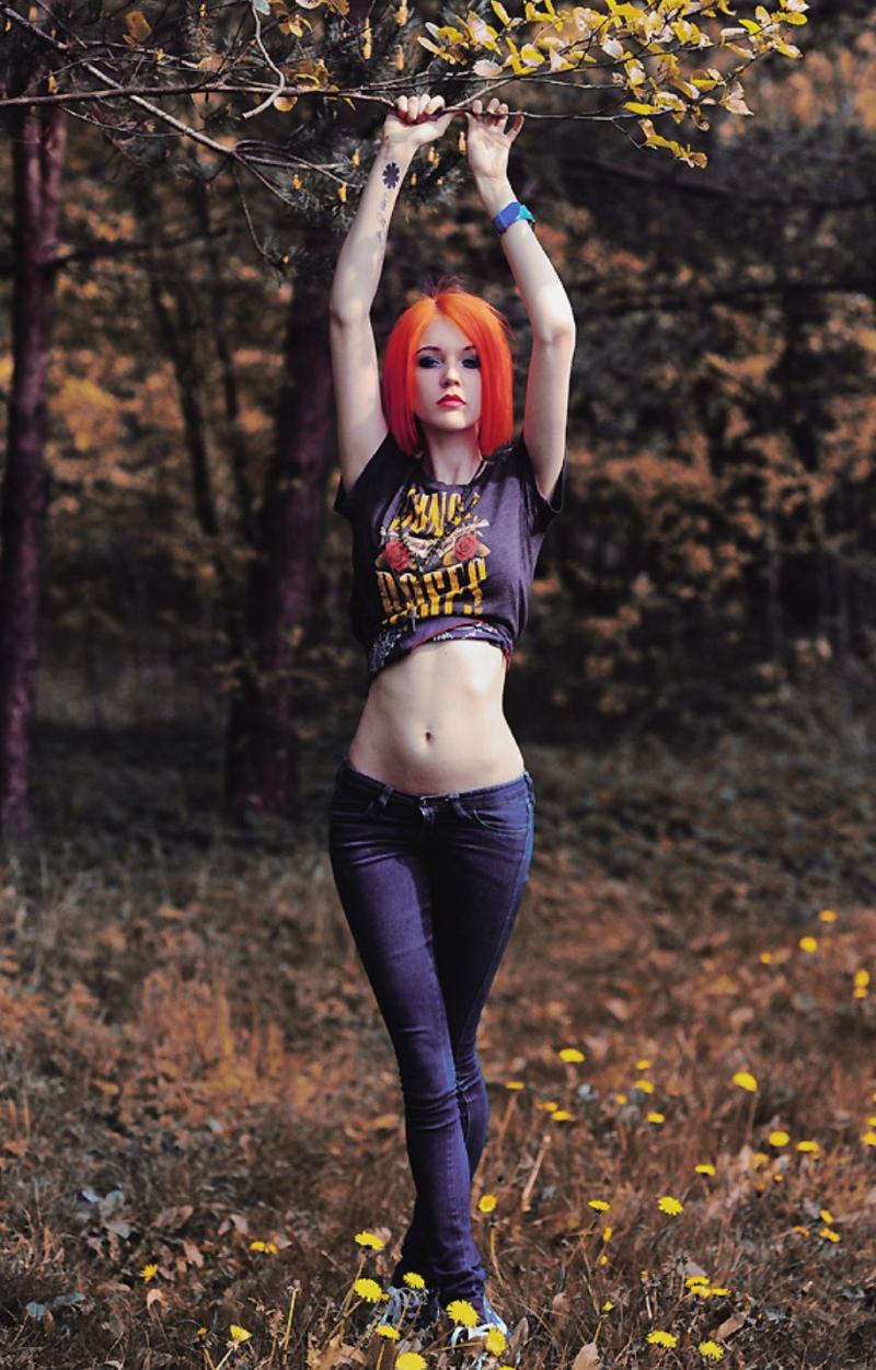 Неформалы девушки