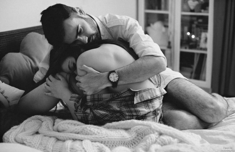 Объятия парня и девушки ( 65 фото )