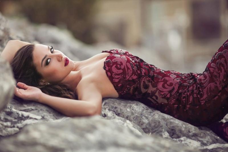 Романтичный образ девушки