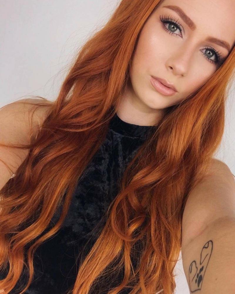 Рыжие брови