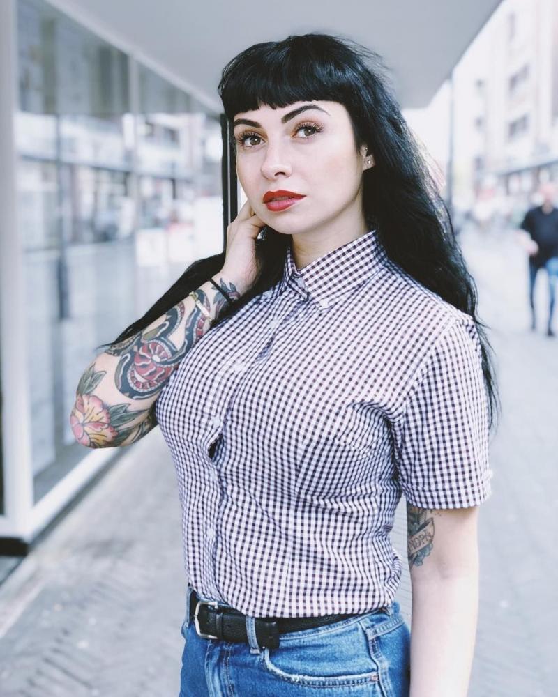 Скинхеды девушки (68 фото)