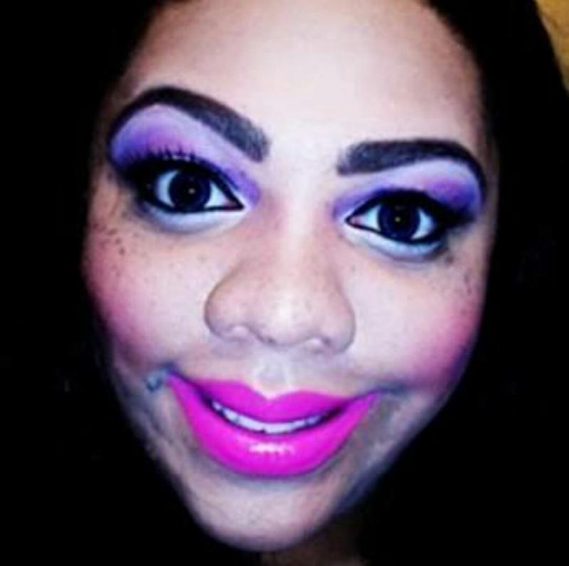 Страшно накрашенные женщины