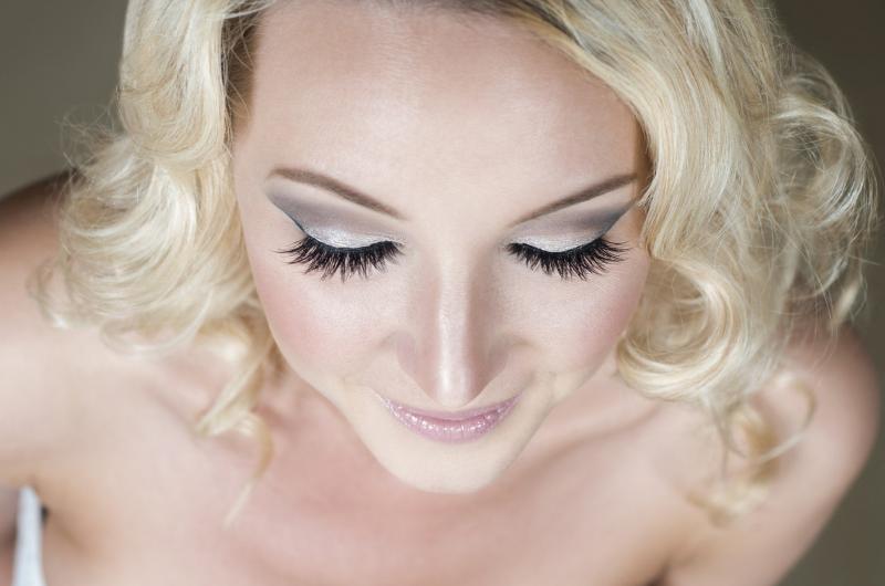 Свадебный макияж для блондинок