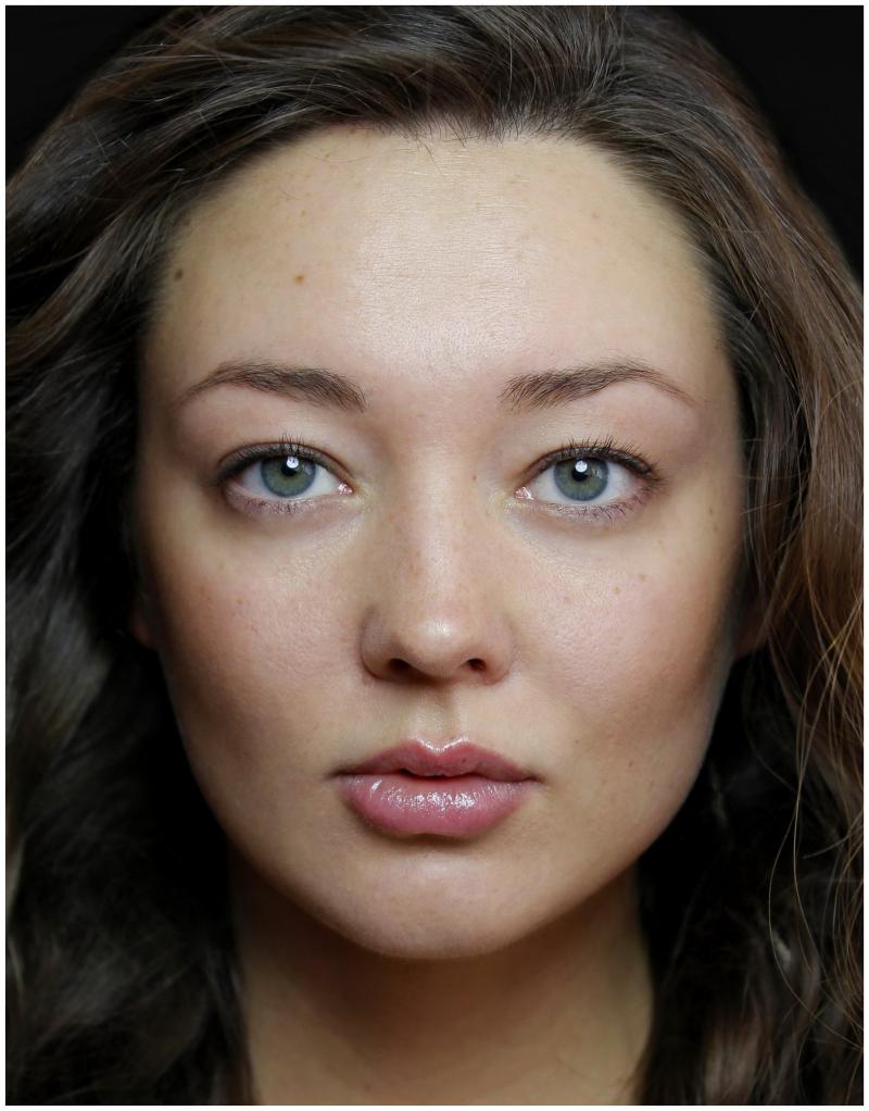 Татарская внешность девушки