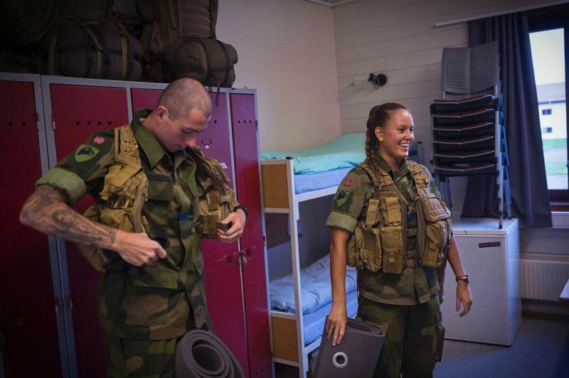 Женщины в армии Норвегии