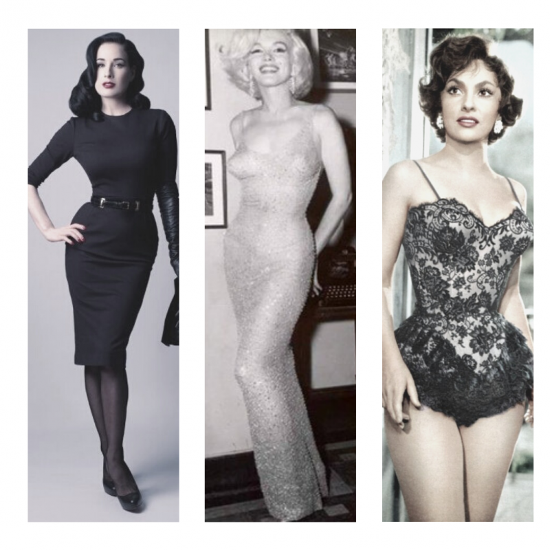 Тип фігури пісочний годинник