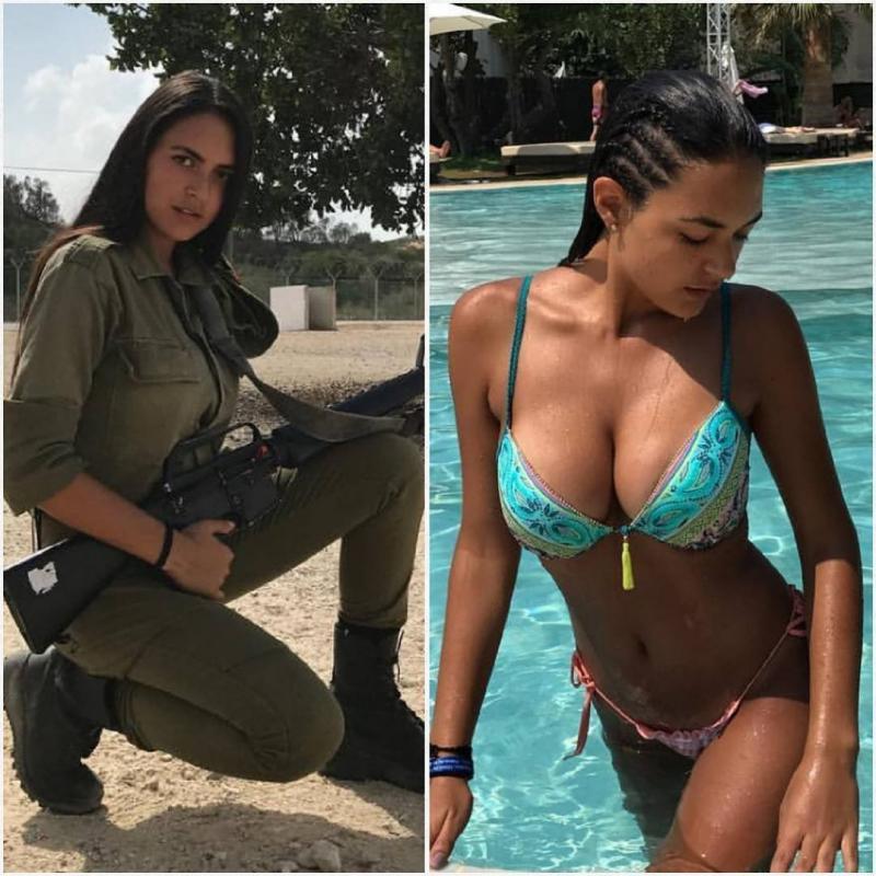Жанчыны ў ізраільскім войску (44 фота)