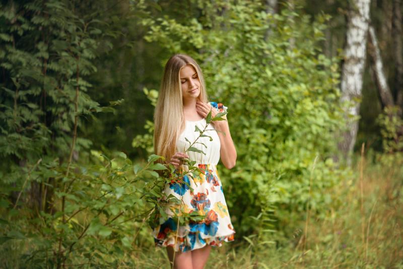 Девушки тайги (13 фото)