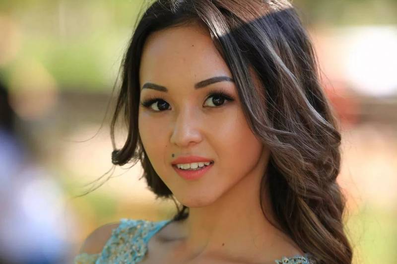 Девушки Центральной Азии.