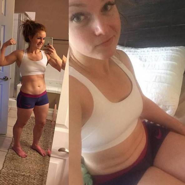 Фото: Девушки в жизни и в Instagram