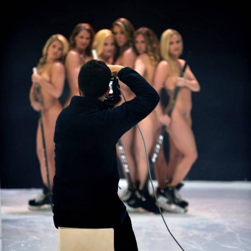 Photo Credit: Женская сборная США по хоккею позировала для глянцевого журнала ESPN Body.