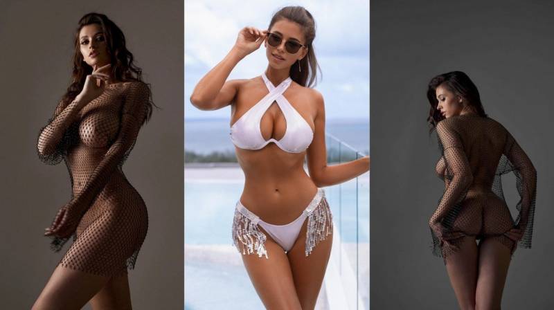 Российская модель Кристи Рен, 25 лет, в горячей фотосессии