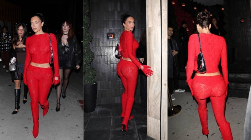 Анастасия Караниколау в сексуальном наряде