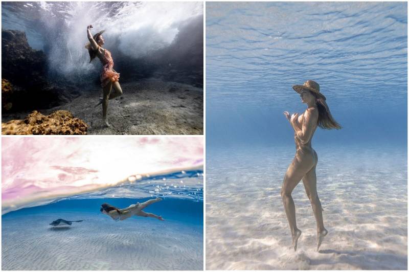 Девушки под водой на отличных снимках Джейсона Вашингтона