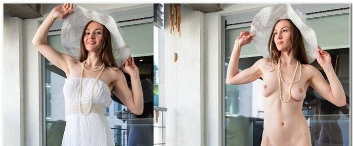 Две стороны одного образа: Женщины в одежде и без нее